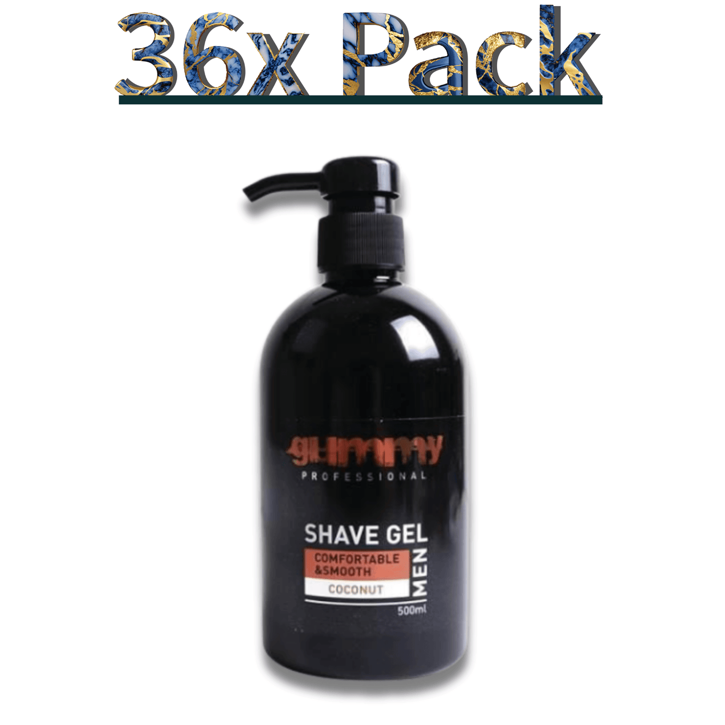 Gummy Shave Gel Coconut Multipack