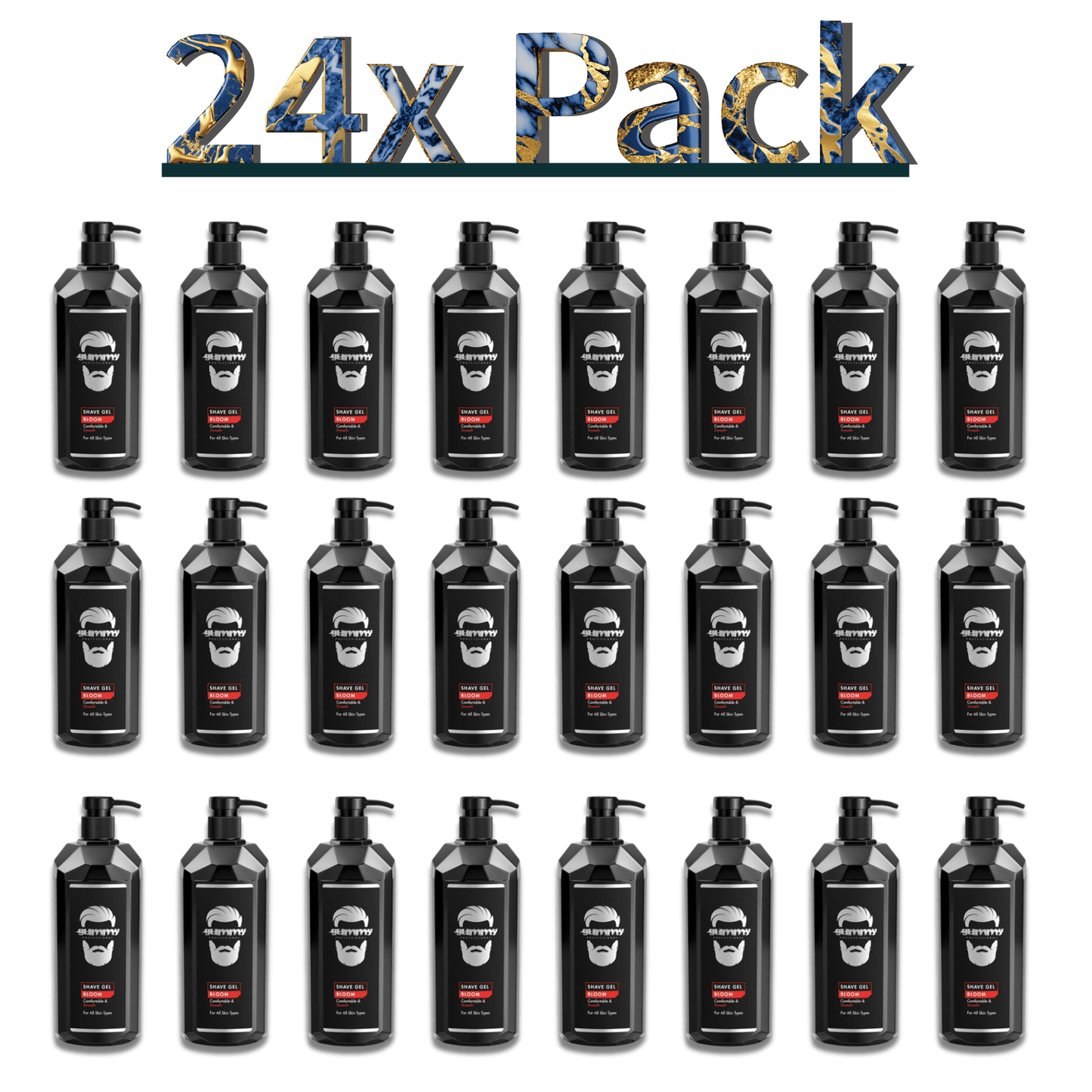 Gummy Shave Gel Bloom Multipack 34 Oz