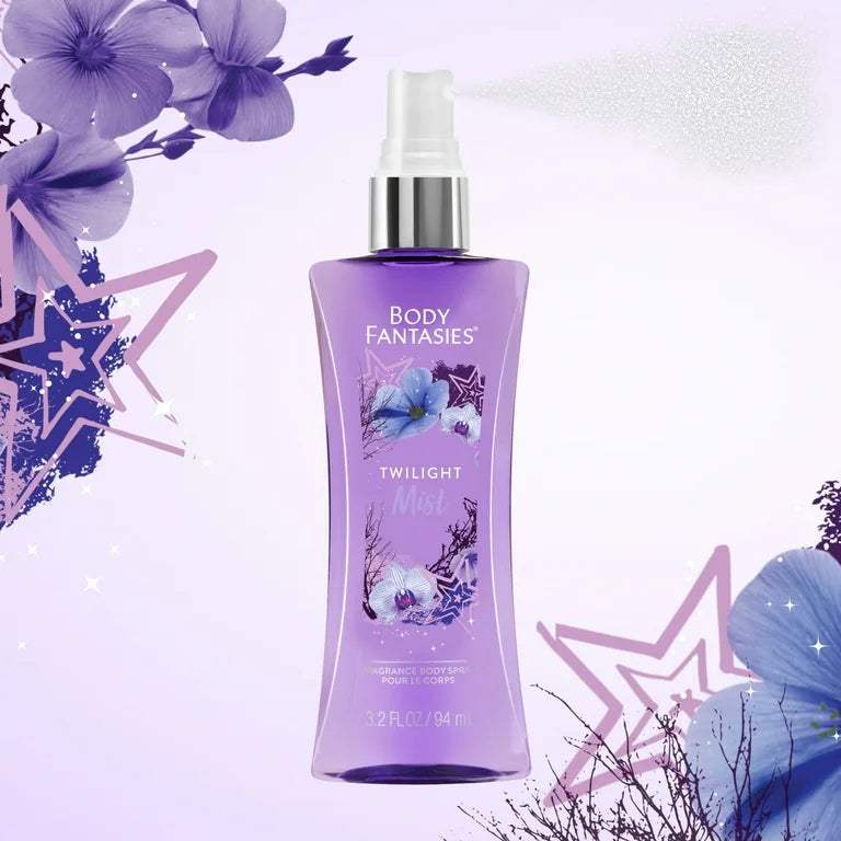 Signature Twilight Mist Fragrance Body Spray by Body Fantasies for Women - 8 oz Body Spray