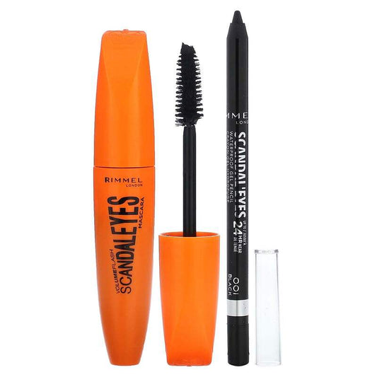 RIMMEL LONDON Scandaleyes VolumeFlash Mascara + Bonus Eyeliner