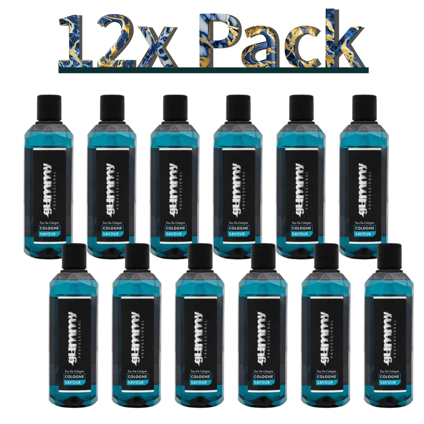 Gummy Aftershave Cologne 500ml / 16.9 oz - Savour Multipack