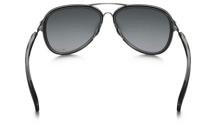 Oakley Kickback OO4102-13 - Black Ice-Onyx-Grey Gradient Polarized by Oakley for Women - 58-14-137 mm Sunglasses