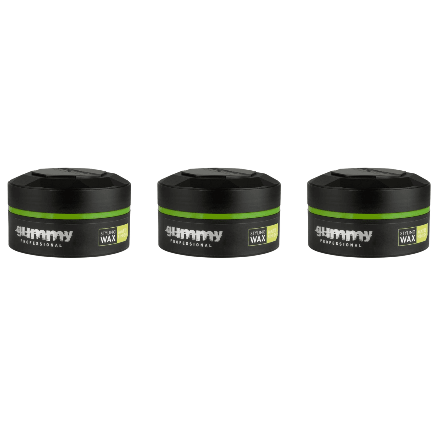 Gummy Hair Styling Wax Matte Finish Multipack