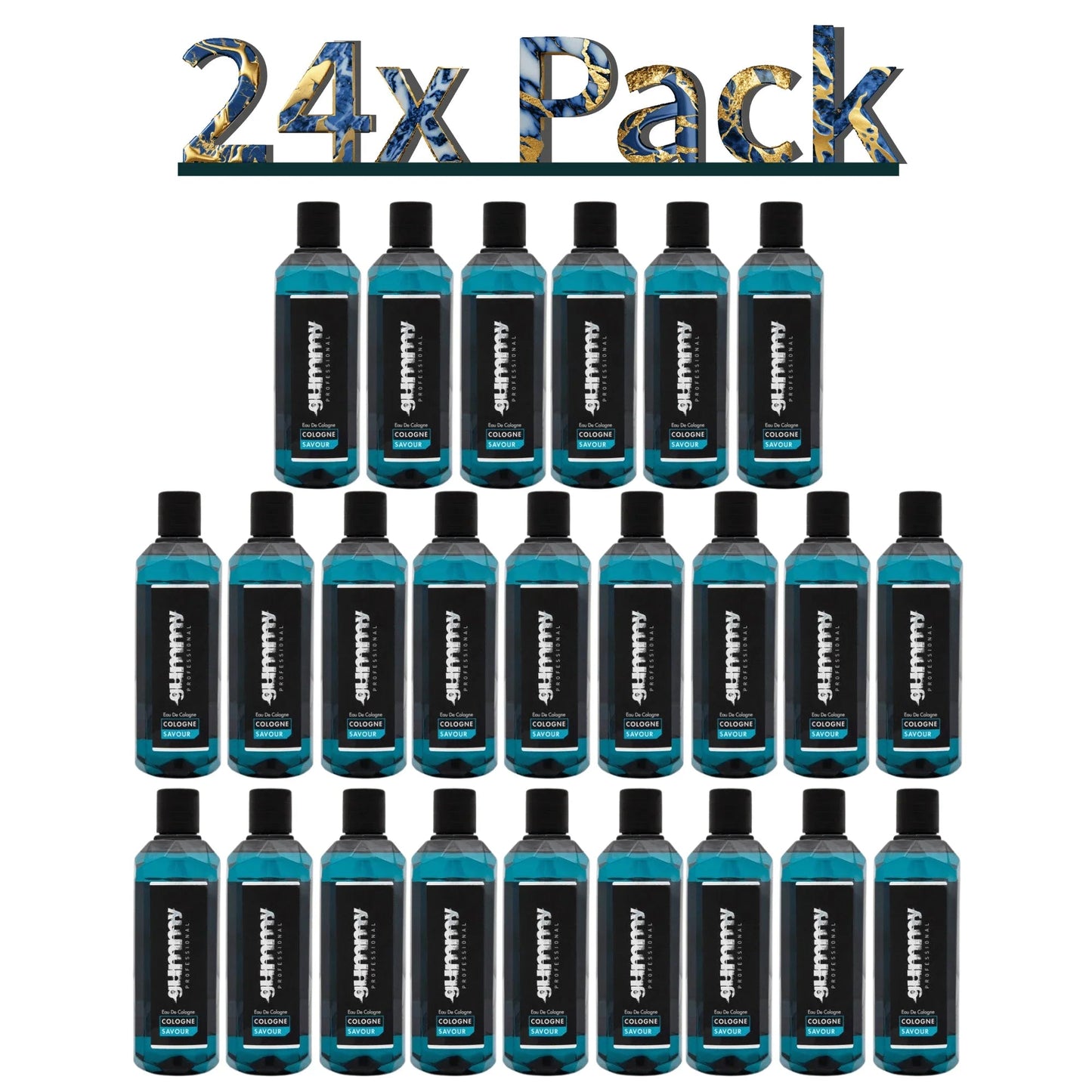 Gummy Aftershave Cologne 500ml / 16.9 oz - Savour Multipack