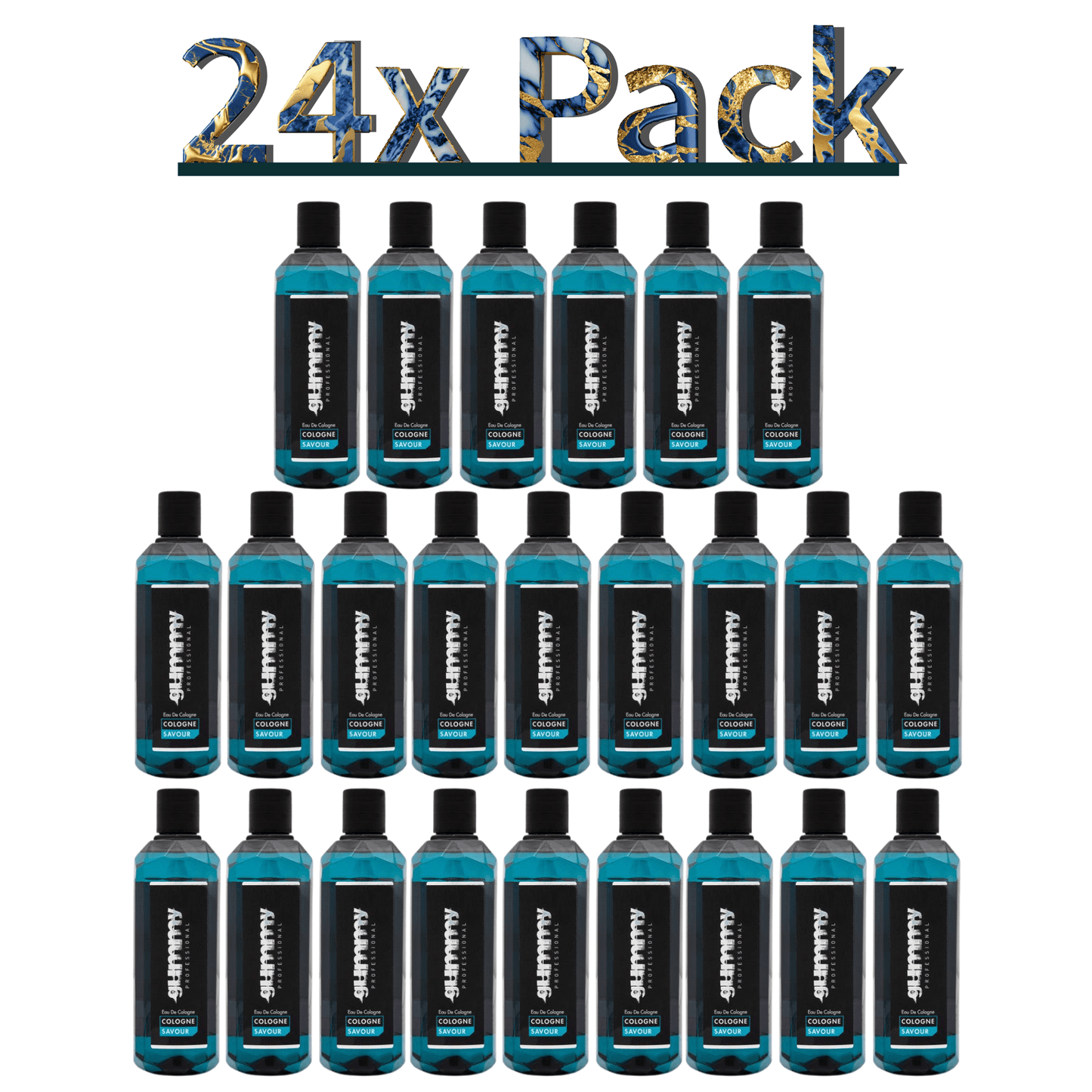 Gummy Aftershave Cologne 16.9 Oz - Savour Multipack