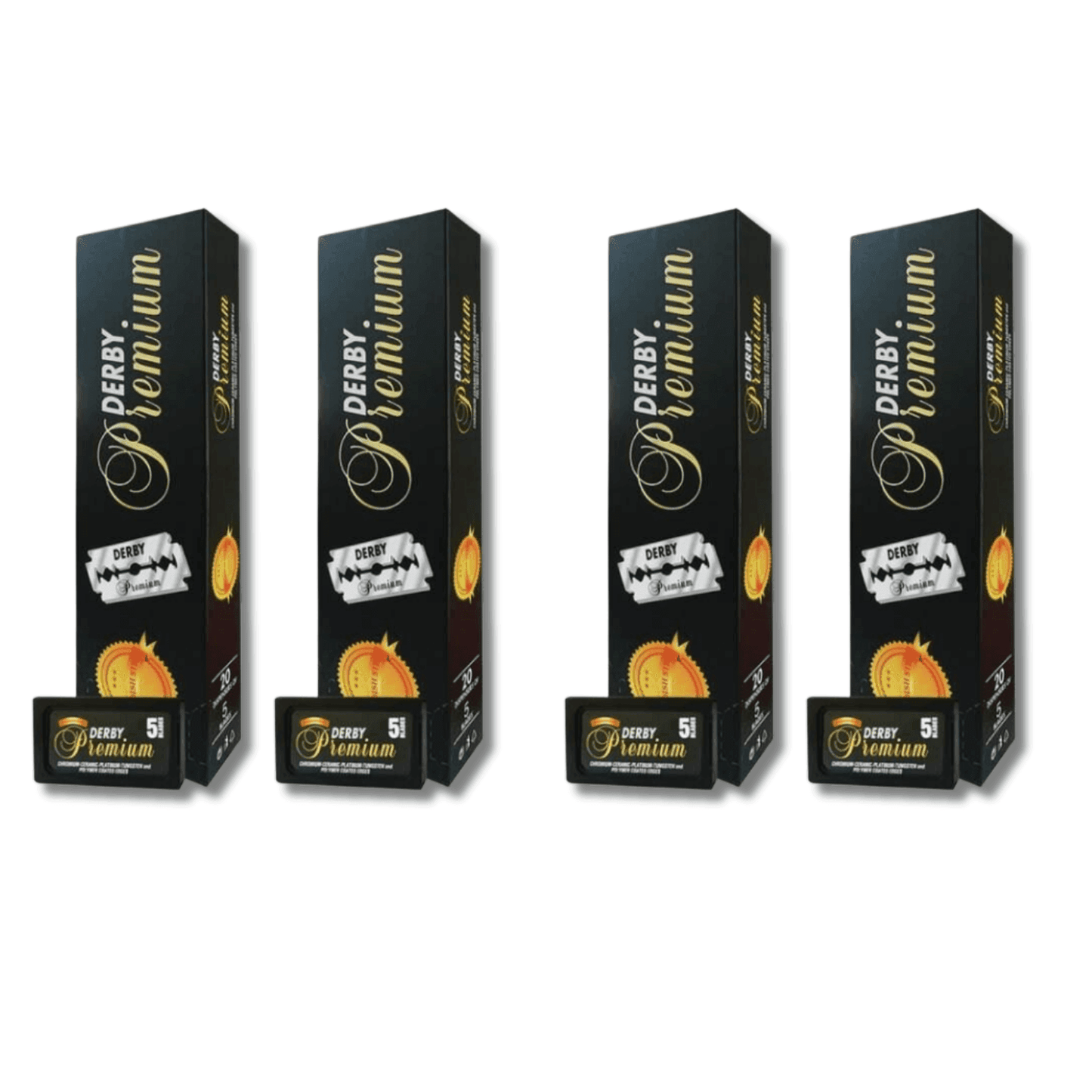 Derby Premium Double Edge Razor Blades 100ct - PREMIUM - BarberSets