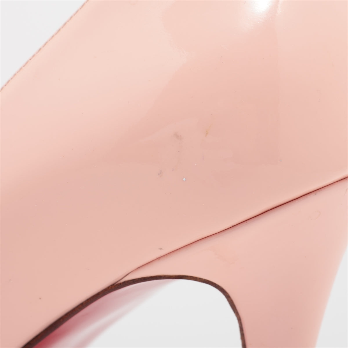 Christian Louboutin Leather Open-toe Pump Baby Pink