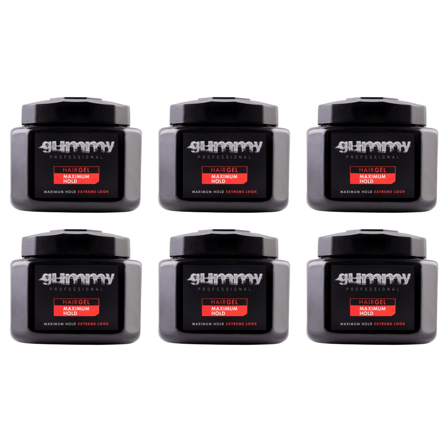 Gummy Hair Gel 23.5 Oz Multipack