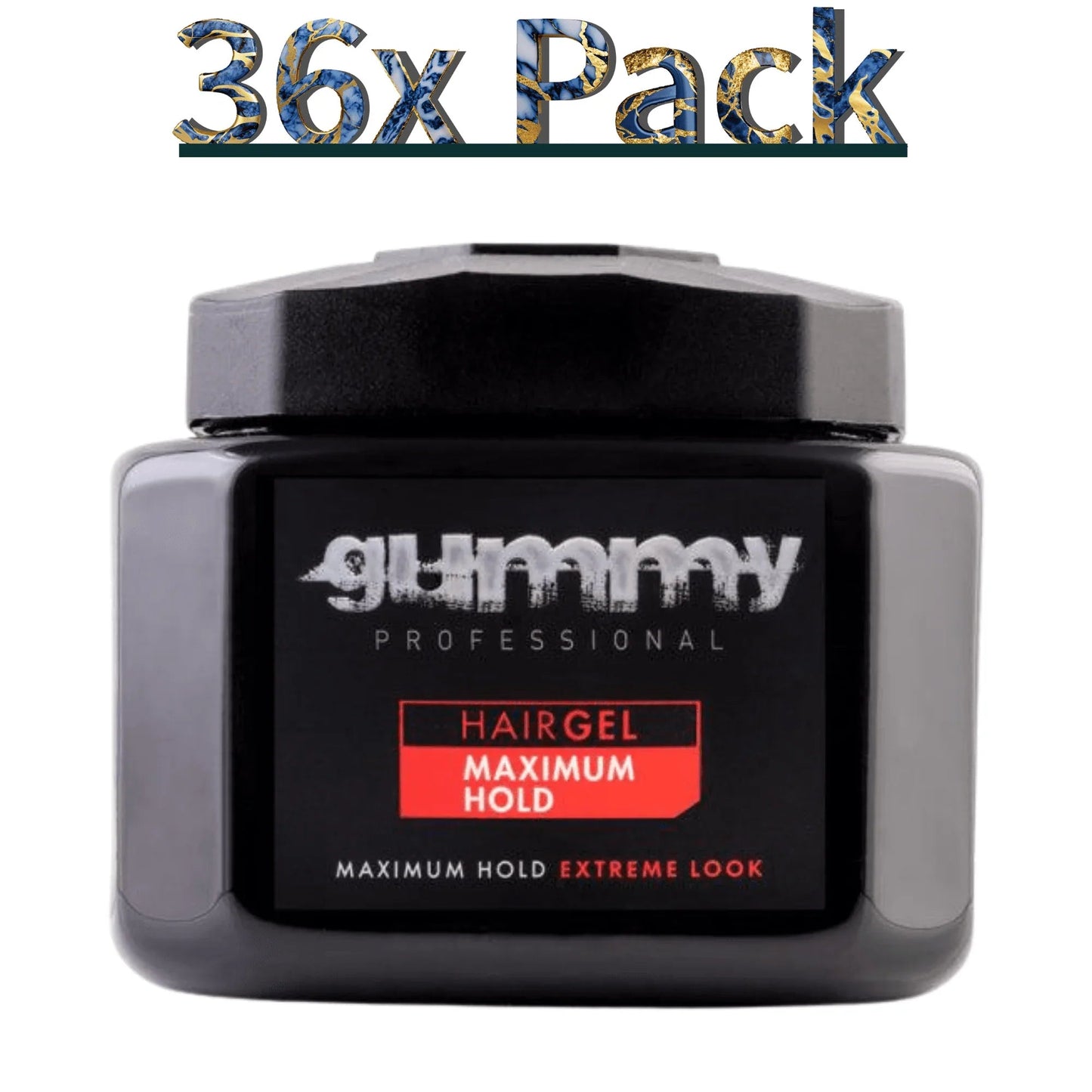 Gummy Hair Gel 695ml / 23.5 oz Multipack