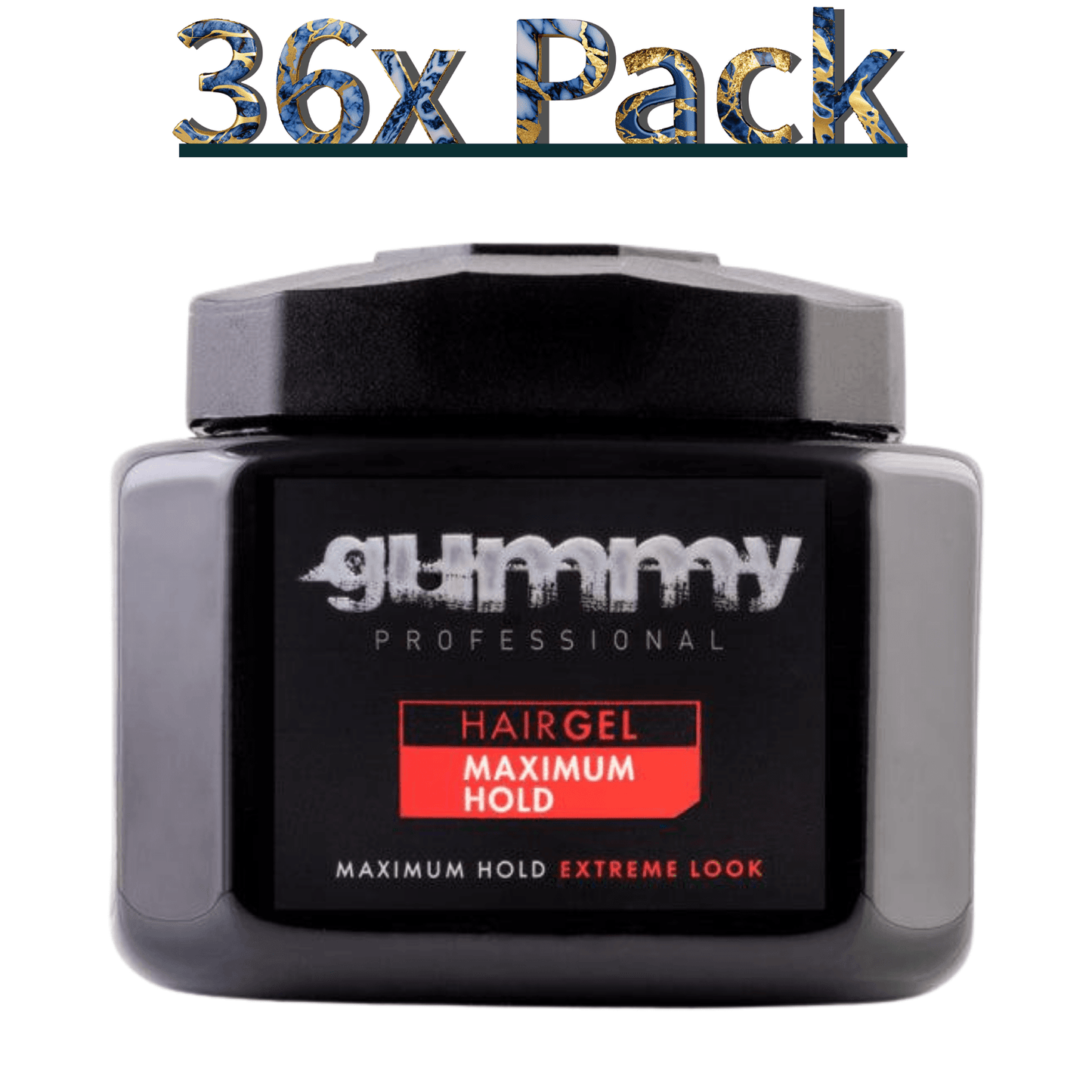 Gummy Hair Gel 23.5 Oz Multipack