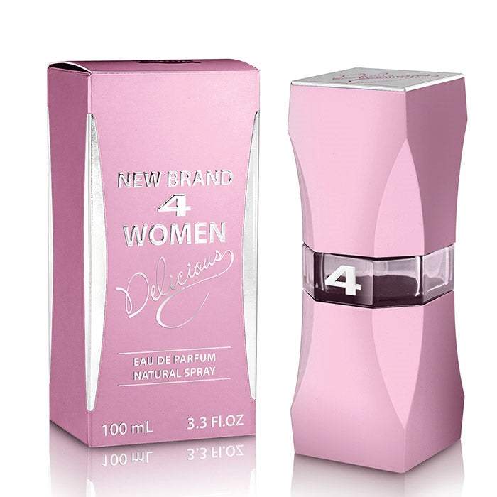4 Women Delicioud by New Brand for Women - 3.3 oz EDP Spray