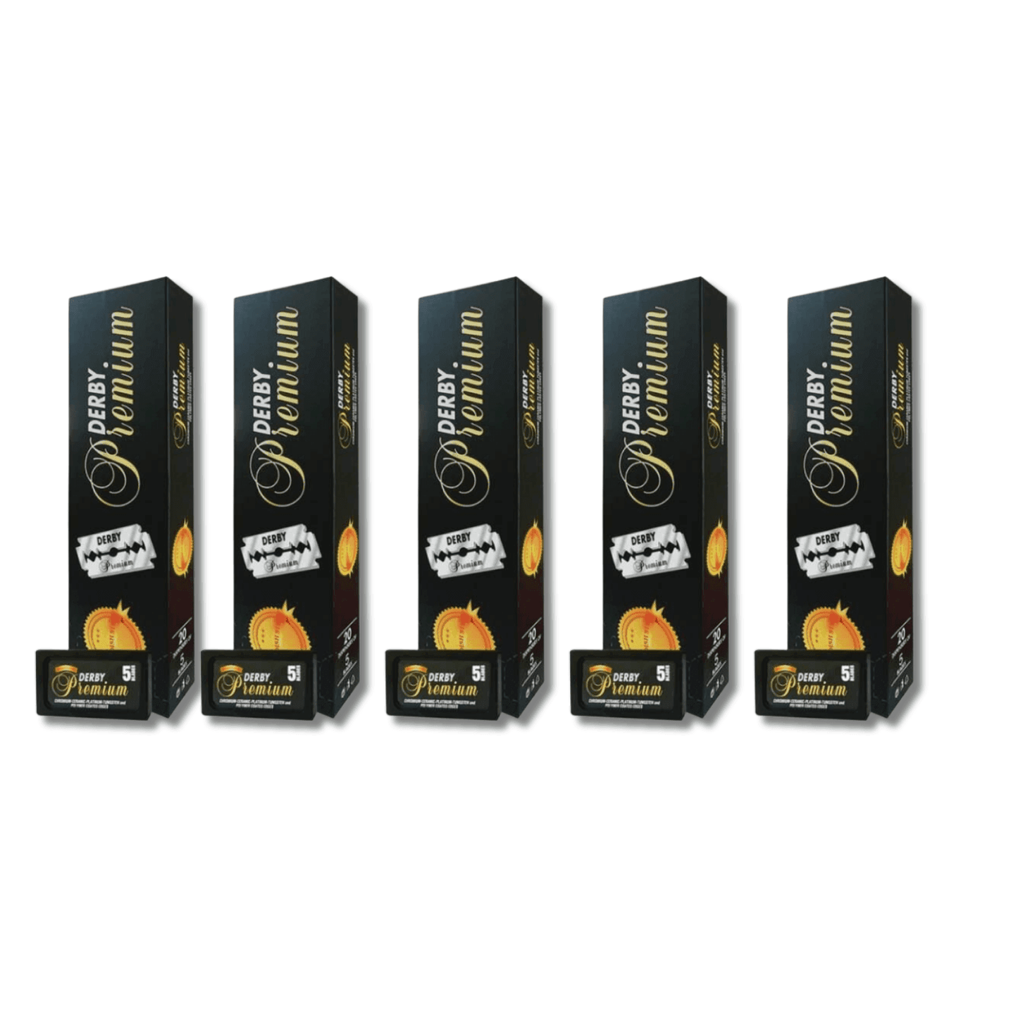 Derby Premium Double Edge Razor Blades 100ct - PREMIUM - BarberSets