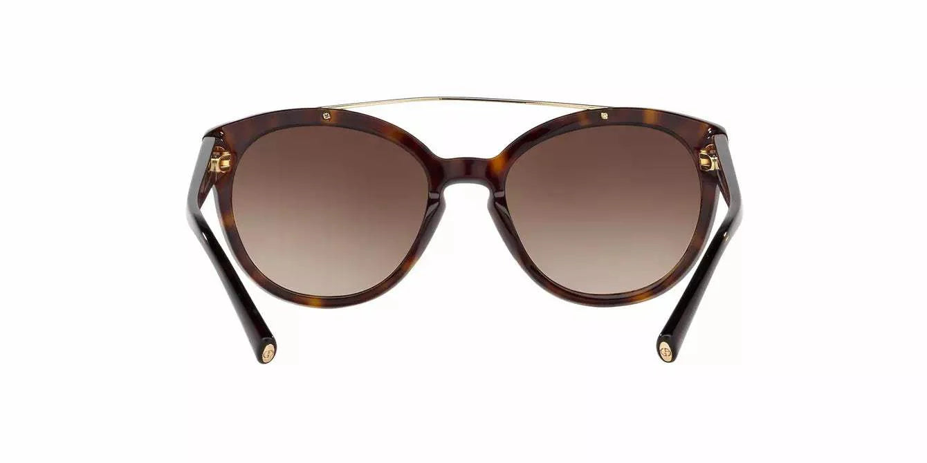 Giorgio Armani AR 8086 5026-13 - Dark Havanna-Brown Gradient by Giorgio Armani for Women - 55-19-140 mm Sunglasses
