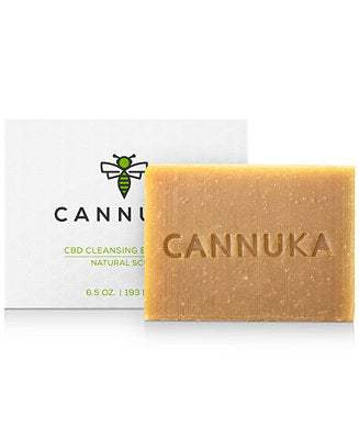 CBD Cleansing Body Bar by Cannuka for Unisex - 6.5 oz Soap