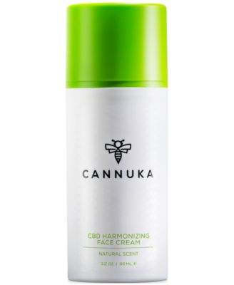 CBD Harmonizing Face Cream - Natural Scent by Cannuka for Unisex - 3.2 oz Cream