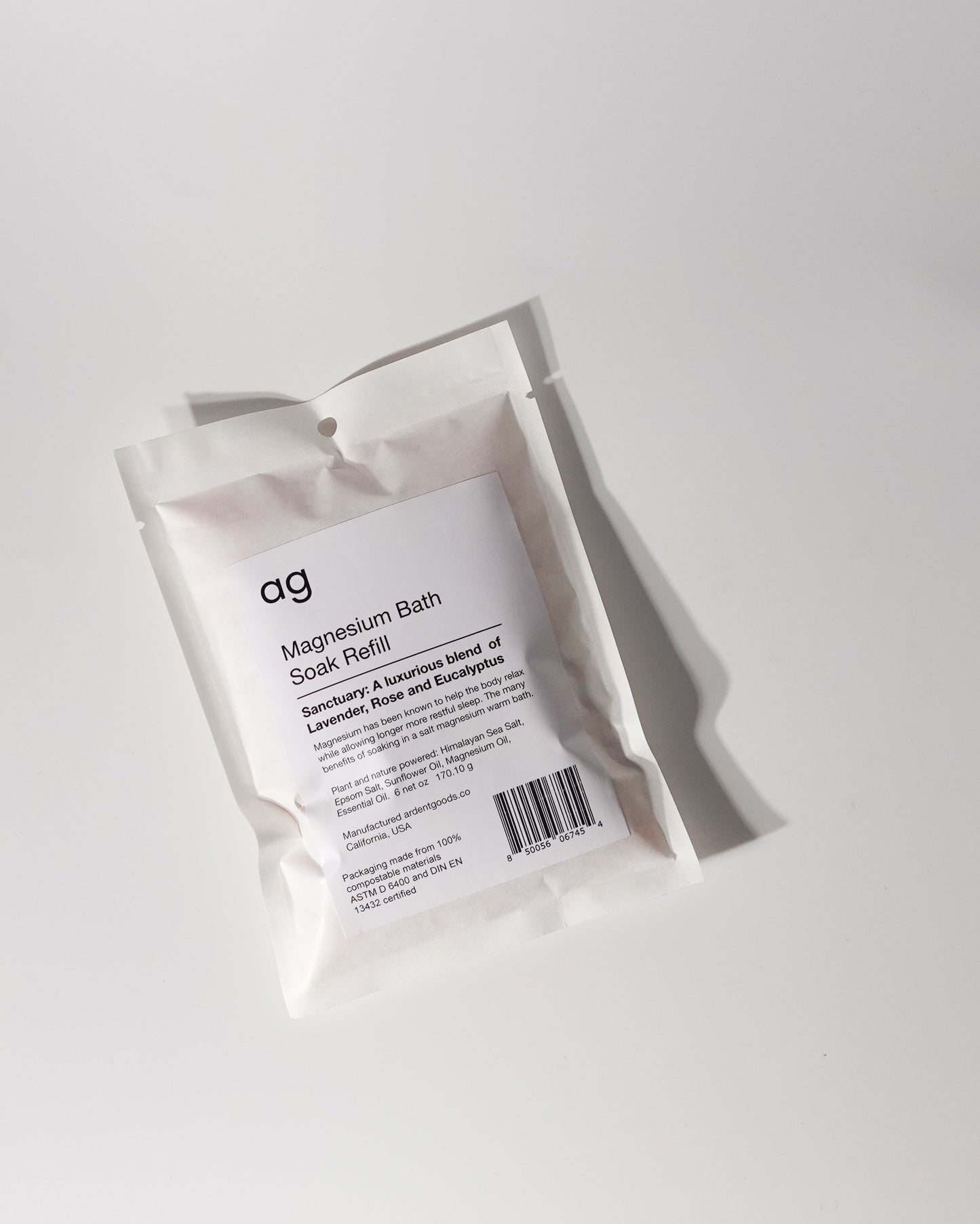 Magnesium Bath Salt Soak Refill