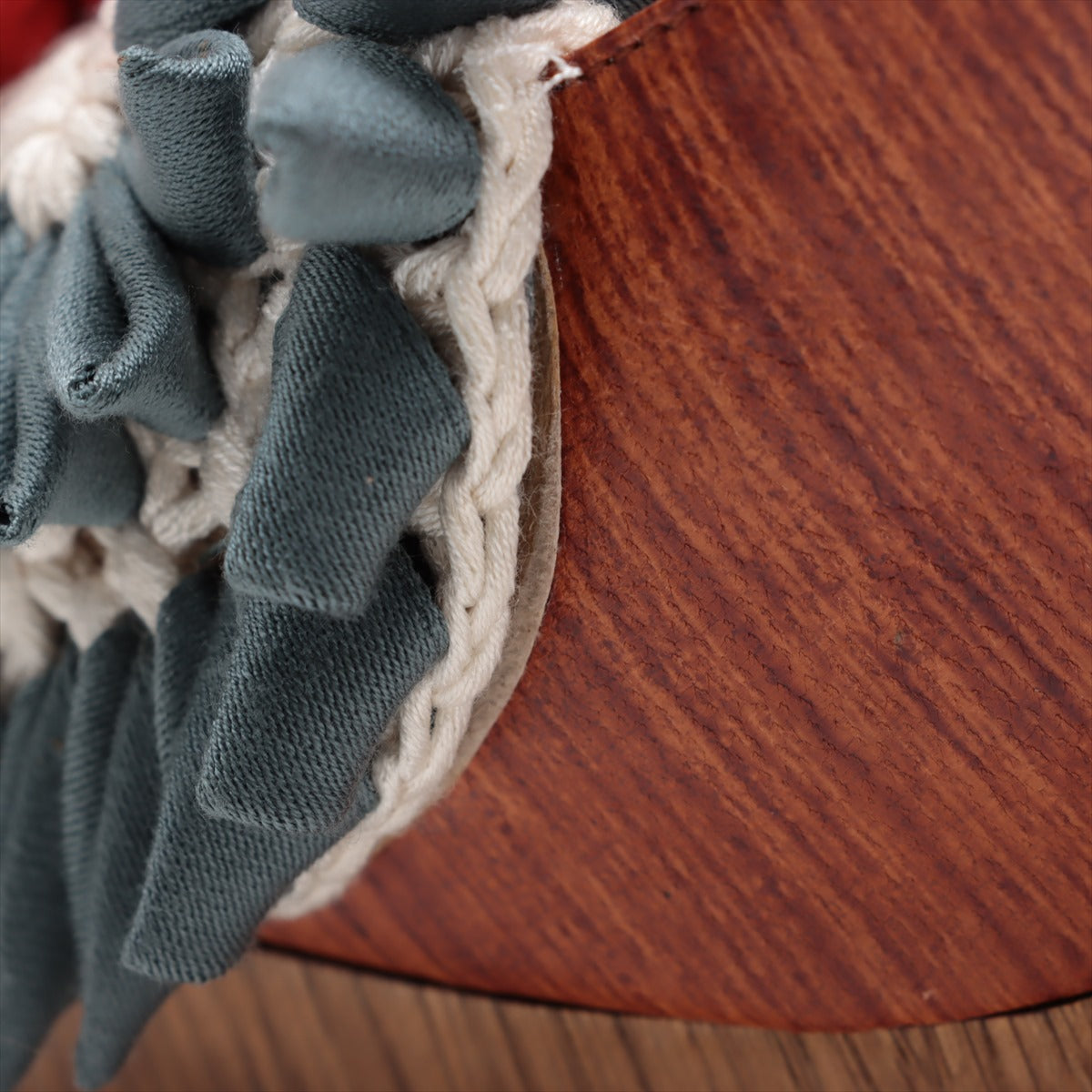 Chanel Rare Multicolor Floral Wood Pumps Limited Edition