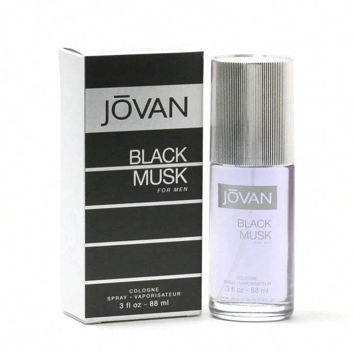 Jovan Black Musk by Jovan for Men - 3 oz Cologne Spray