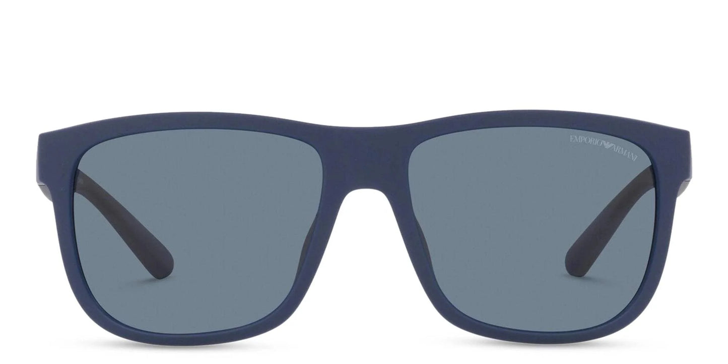Giorgio Armani AR 8057 5423-87 - Matte Blue-Grey by Giorgio Armani for Men - 57-16-140 mm Sunglasses