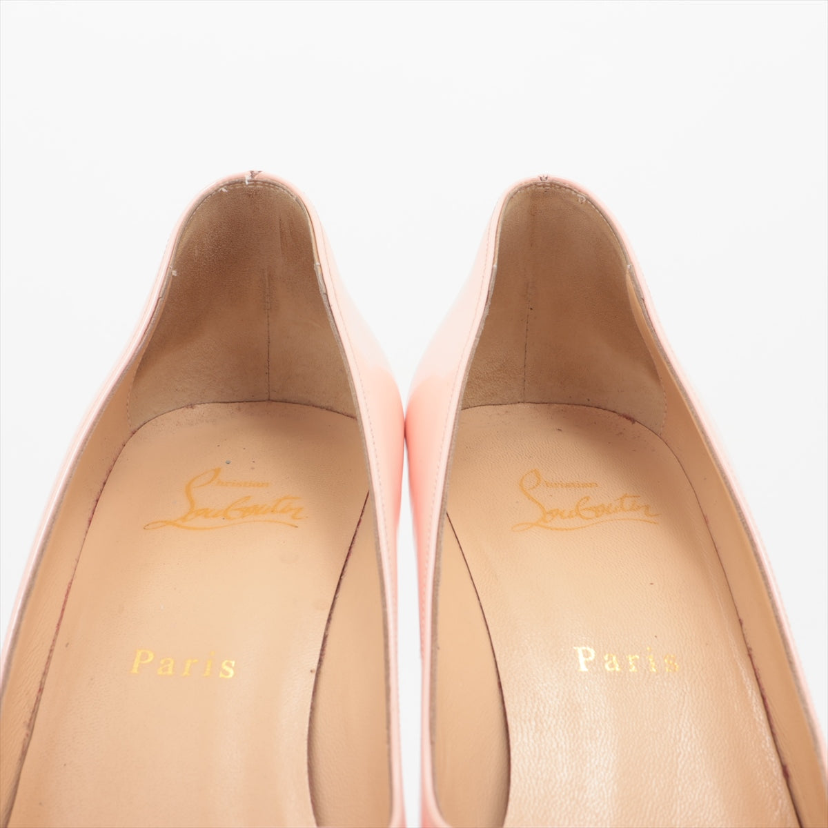 Christian Louboutin Leather Open-toe Pump Baby Pink