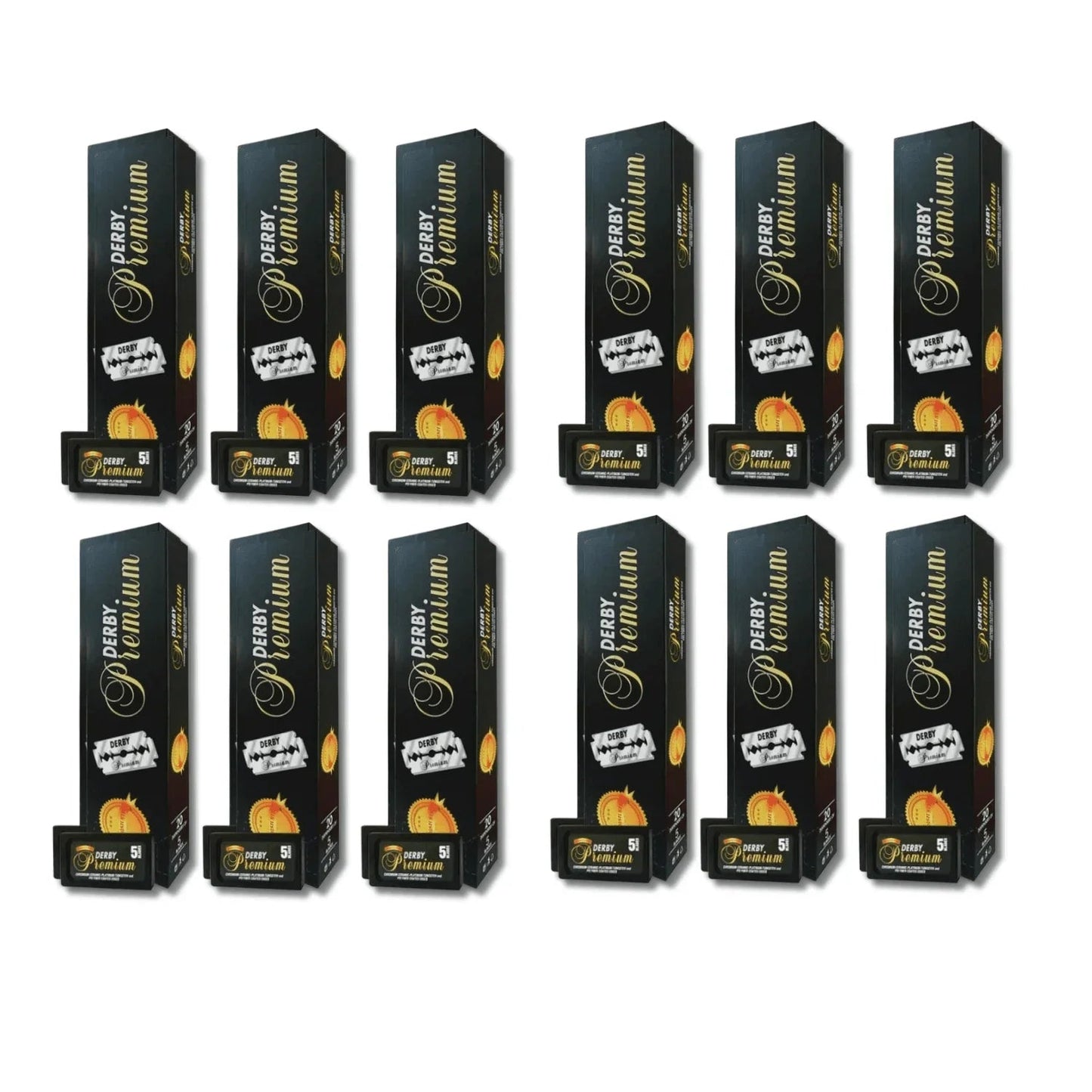 Derby Premium Double Edge Razor Blades 100ct - PREMIUM - BarberSets