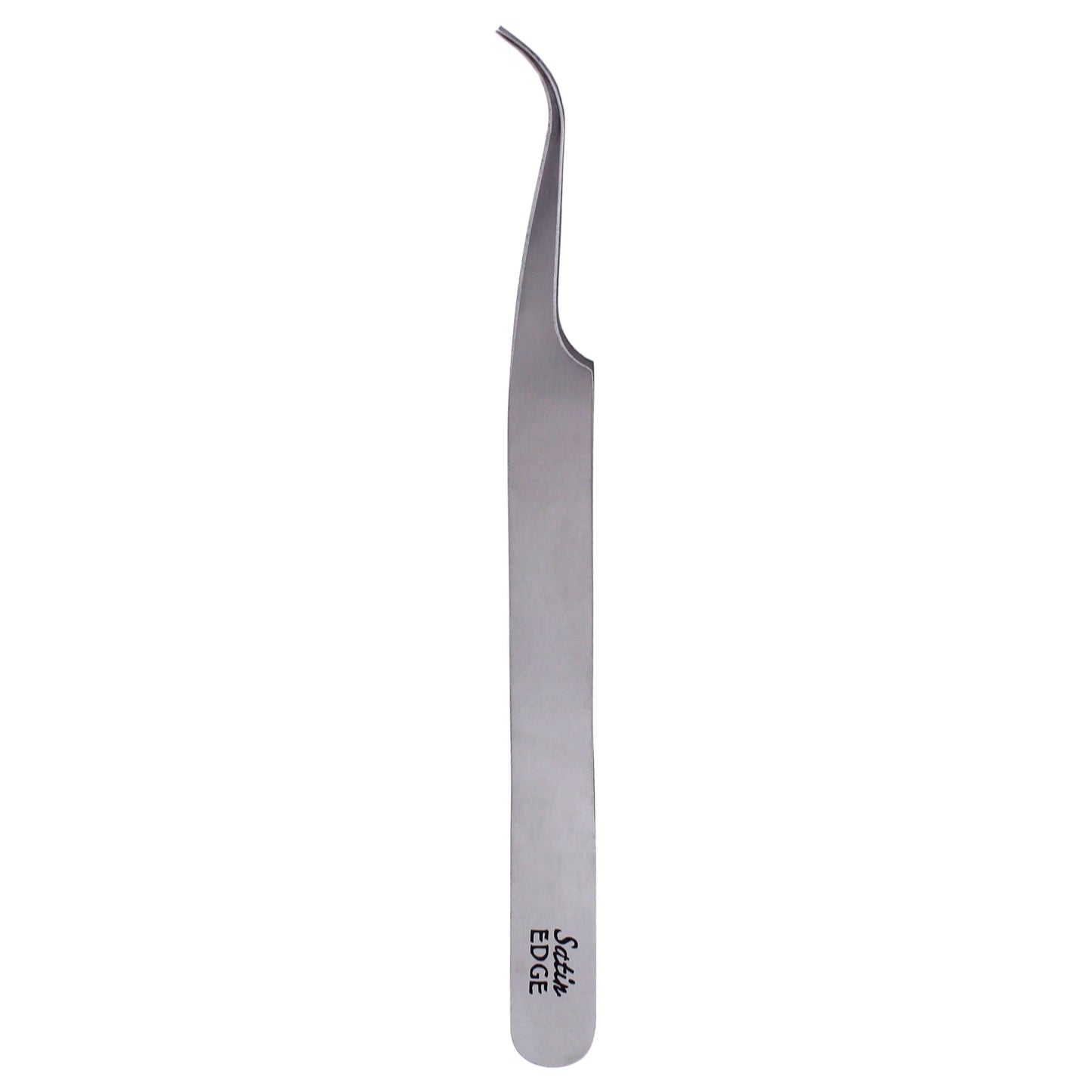 Curved Tip Tweezers by Satin Edge for Unisex - 1 Pc Tweezer