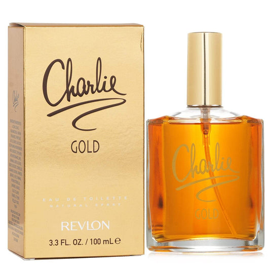 Charlie Gold by Revlon for Women - 3.4 oz EDT Spray