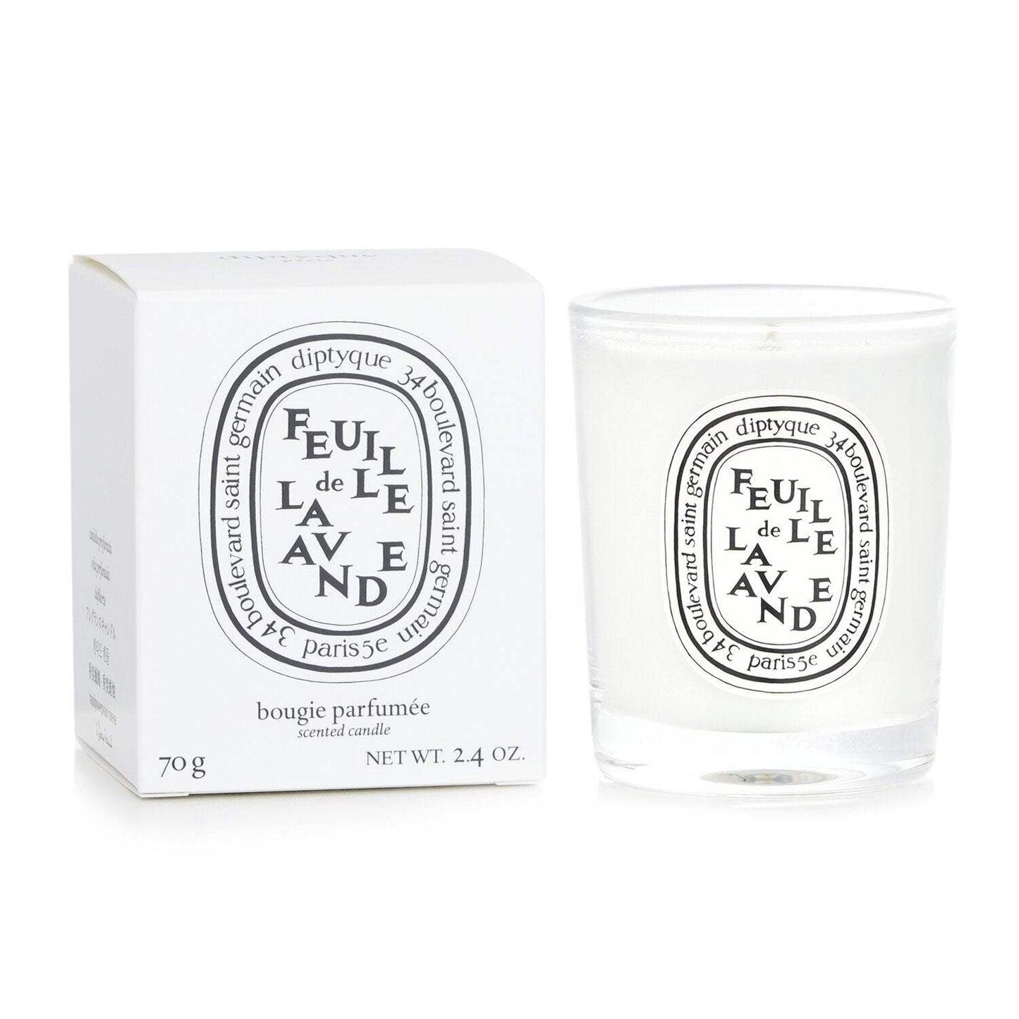 Feuille de Lavande Candle by Diptyque for Unisex - 2.4 oz Candle