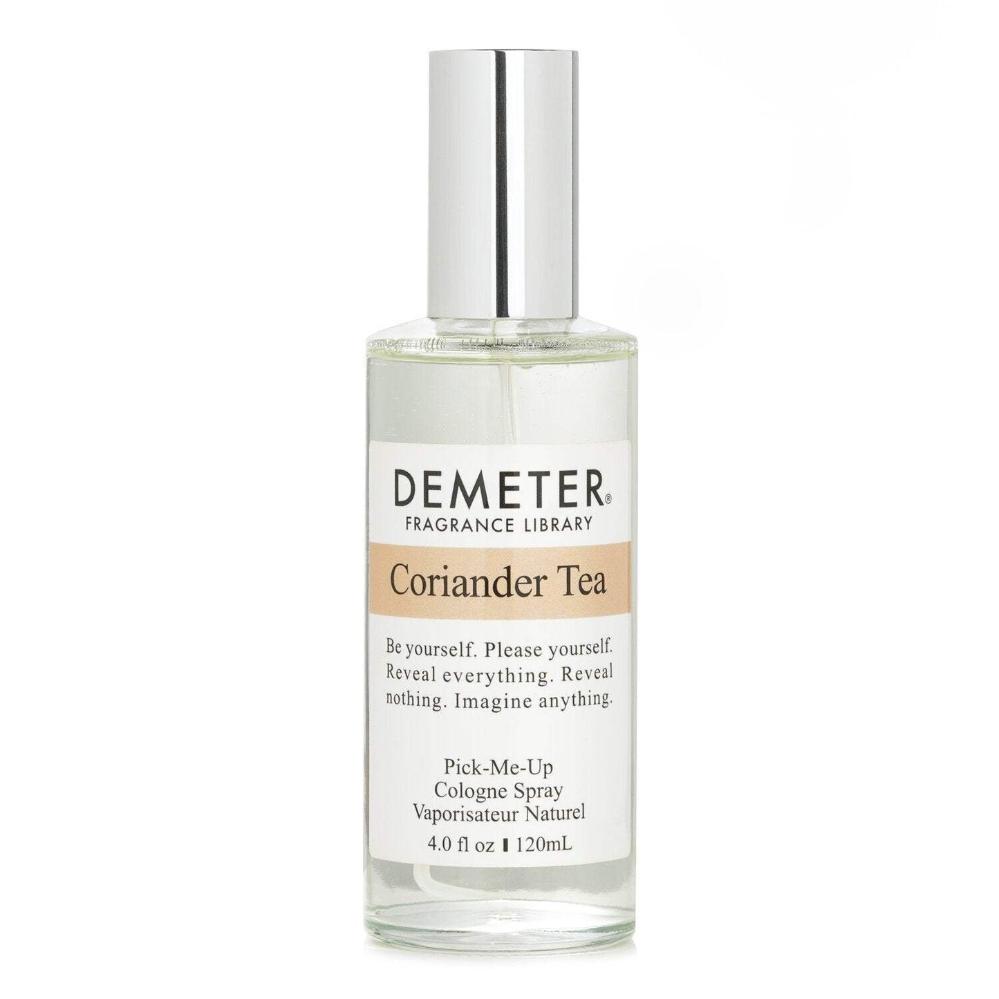 Coriander Tea by Demeter for Unisex - 4 oz Cologne Spray