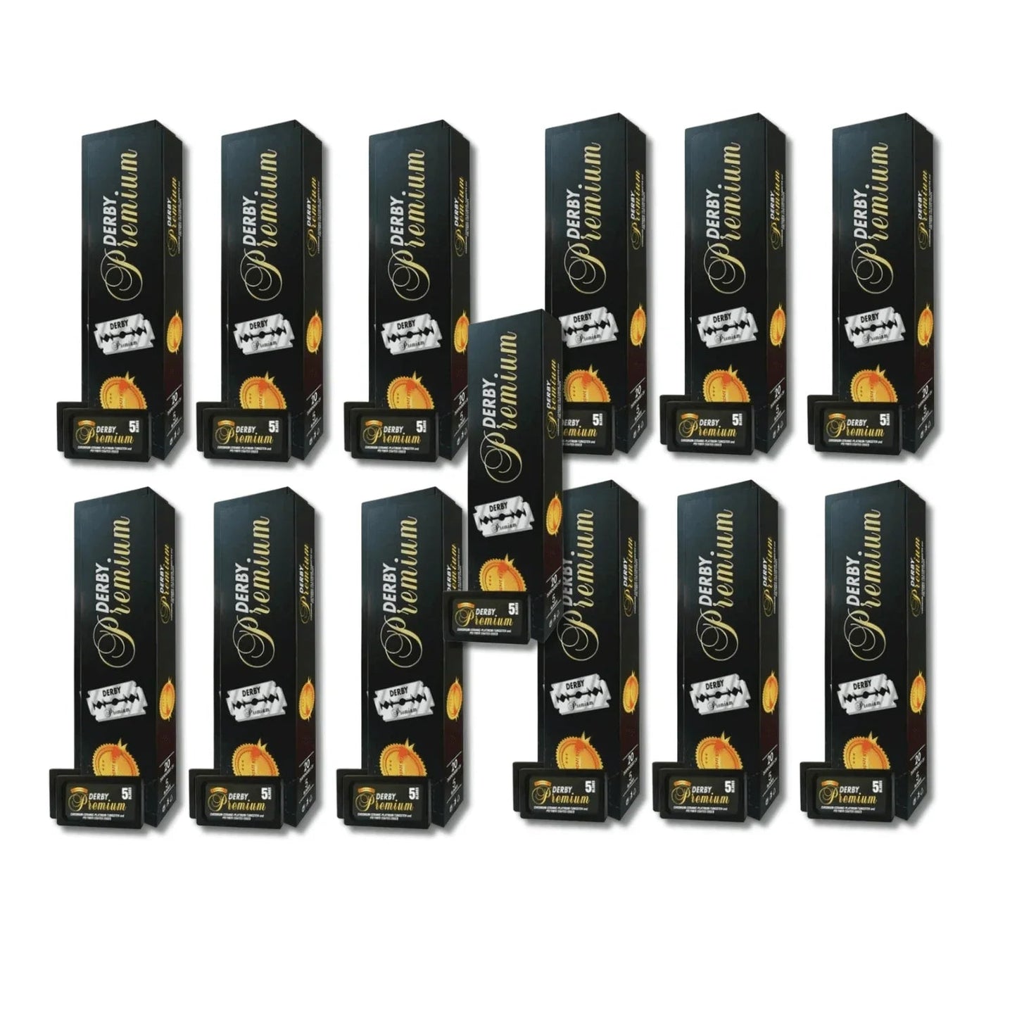 Derby Premium Double Edge Razor Blades 100ct - PREMIUM - BarberSets