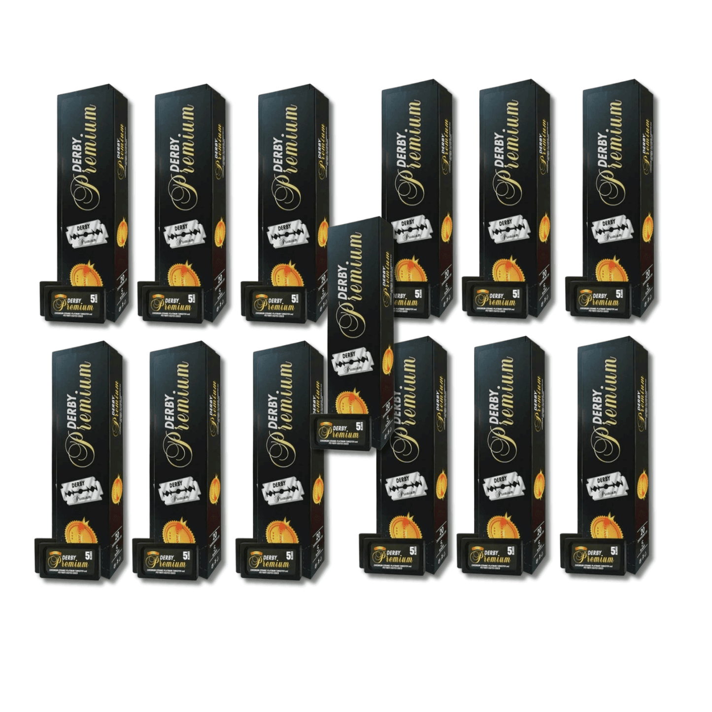 Derby Premium Double Edge Razor Blades 100ct - PREMIUM - BarberSets