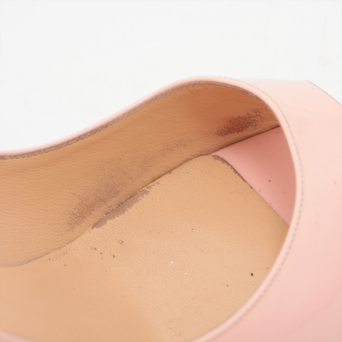 Christian Louboutin Leather Open-toe Pump Baby Pink