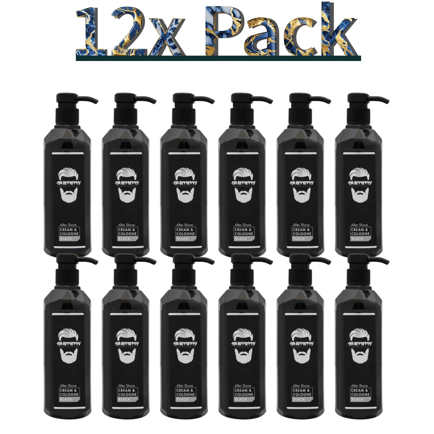 Gummy Cream Cologne 400ml / 13.6 oz - Black Multipack