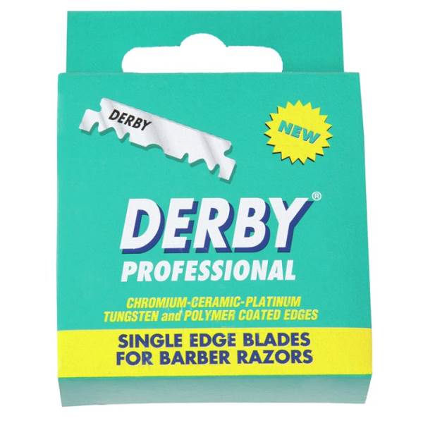 Derby Professional Single Edge Razor Blades Hanging - Multipack