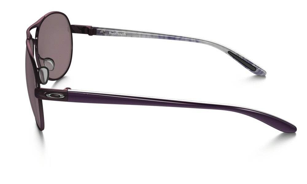 Oakley Feedback OO4079-10 - Blackberry-Grey Polarized by Oakley for Women - 59-13-135 mm Sunglasses