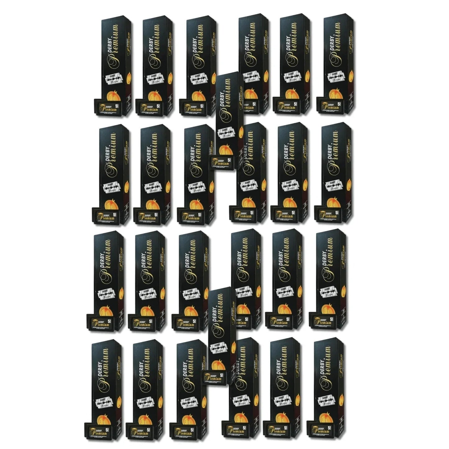 Derby Premium Double Edge Razor Blades 100ct - PREMIUM - BarberSets