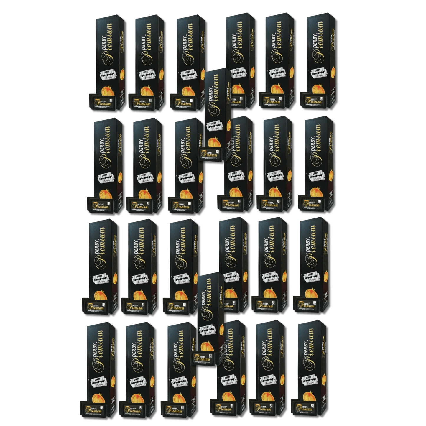 Derby Premium Double Edge Razor Blades 100ct - PREMIUM - BarberSets