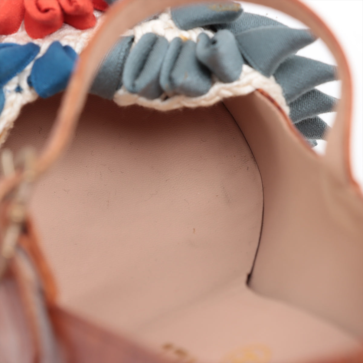 Chanel Rare Multicolor Floral Wood Pumps Limited Edition