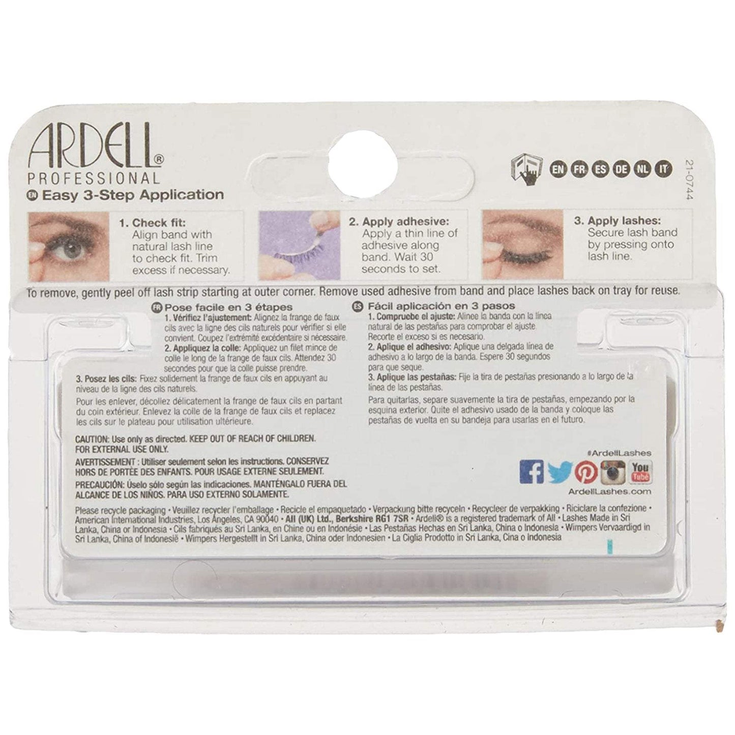 Ardell Professional Chocolate Lashes 887 Black Brown