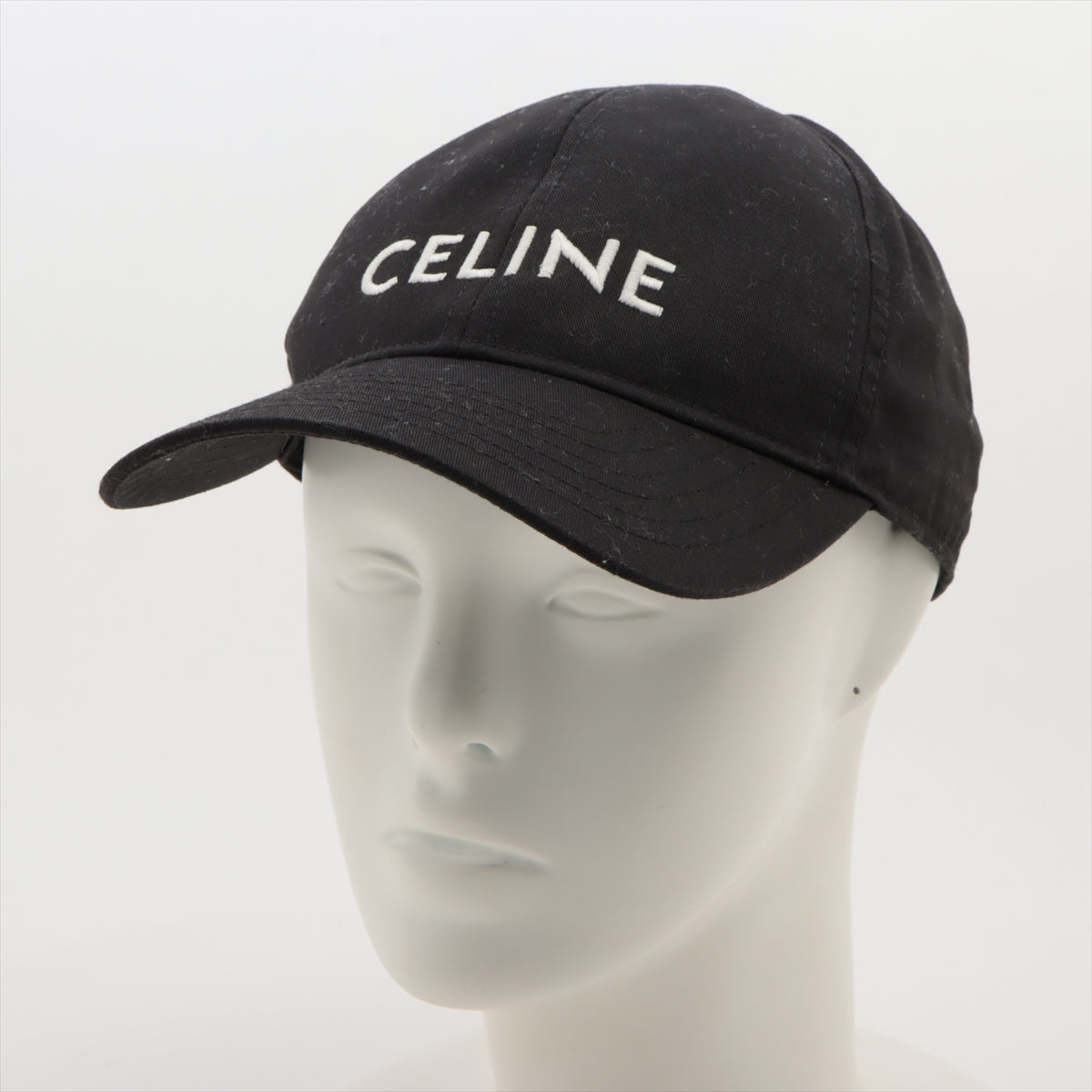 Celine Cotton Cap Black
