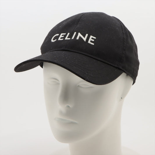 Celine Cotton Cap Black