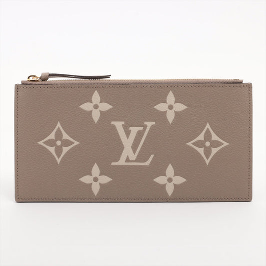 Louis Vuitton Bicolor Empreinte Pochette Félicie Tourterelle x Creme