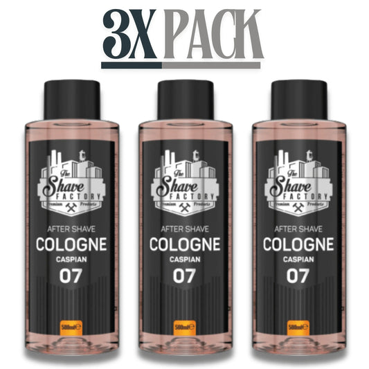 The Shave Factory After Shave Cologne 07 Caspian 500ml / 16.9 oz Multipack