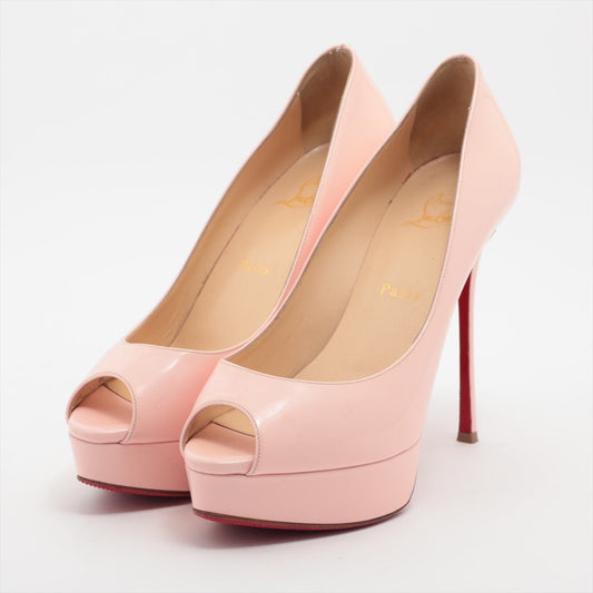 Christian Louboutin Leather Open-toe Pump Baby Pink