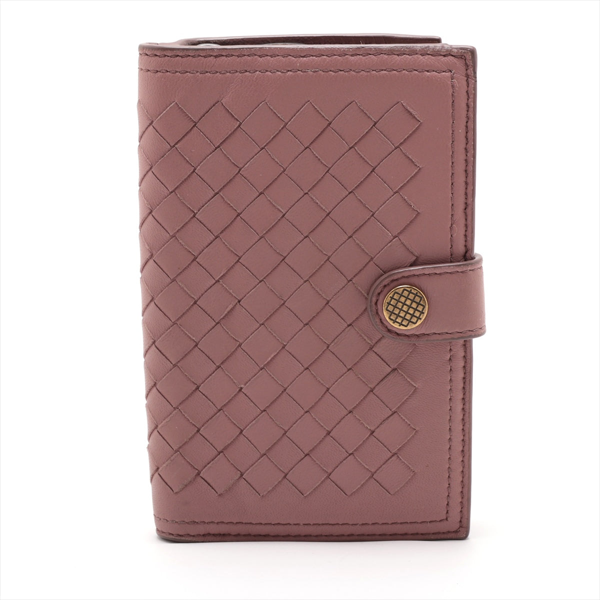 Bottega Veneta Intrecciato Leather Bi fold Medium Wallet