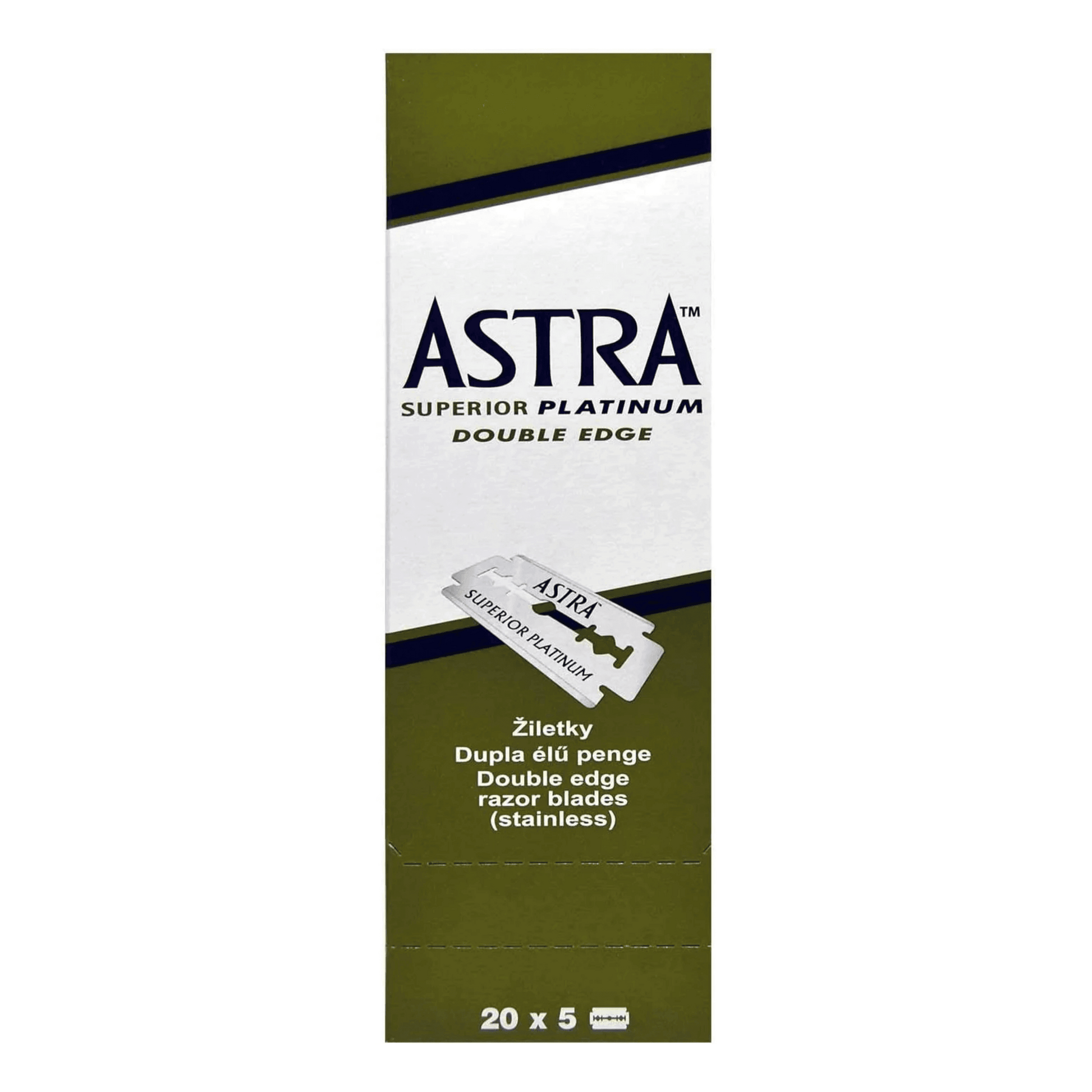 Astra Double Edge Blade (Green) - BarberSets