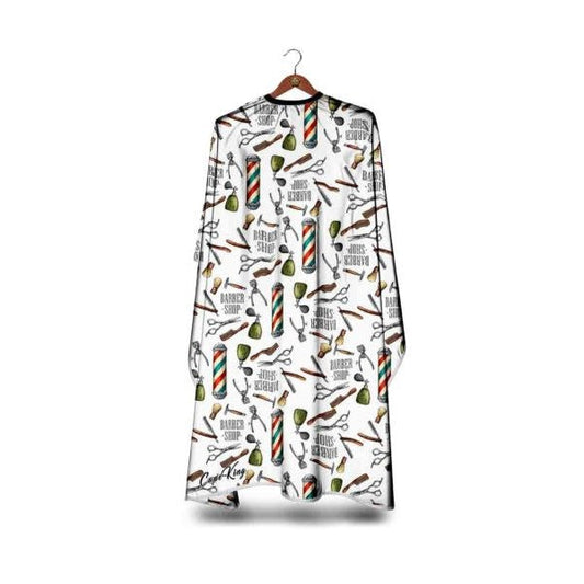 The Shave Factory Premium Barber Cape No.6 - Hook Closure