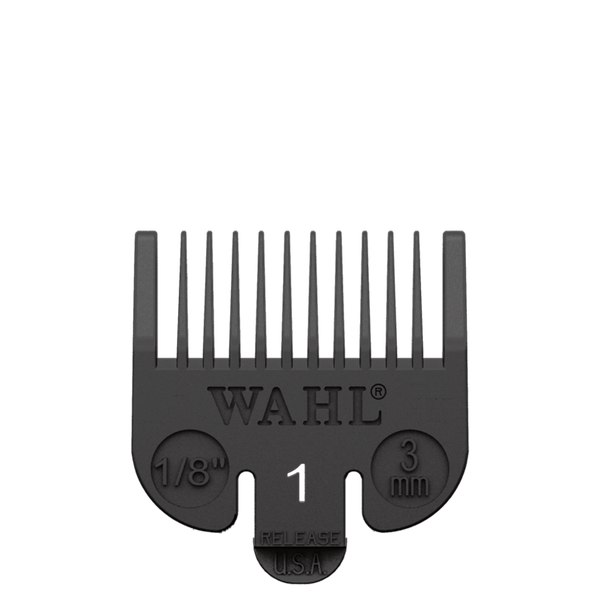 Wahl #1 Nylon Cutting Guide Comb - Black (1/8")