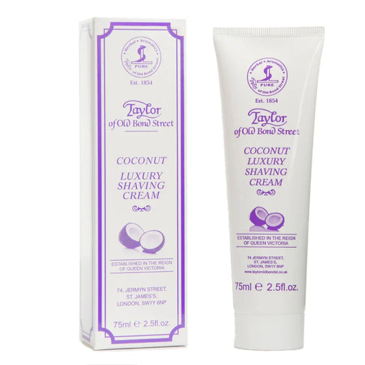 Taylor of Old Bond Street Coconut Shaving Cream Tube 2.5 oz