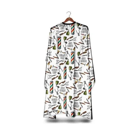 The Shave Factory Premium Barber Cape No.6 - Hook Closure